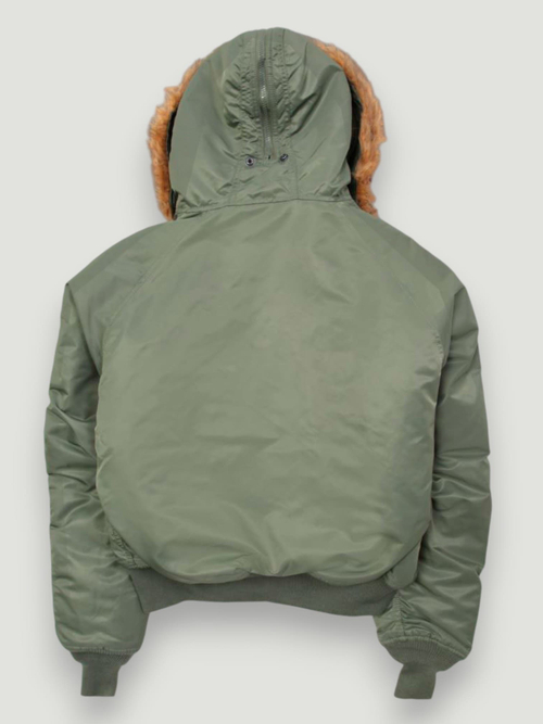 Куртка Мужская Alpha N-2B Flight Jacket (оливковая -S.green)