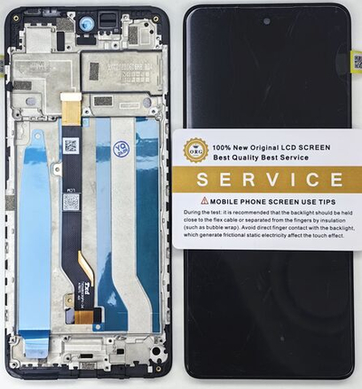 Дисплей Tecno Spark 10 Pro/ KL7 на рамке YQ (ORG)
