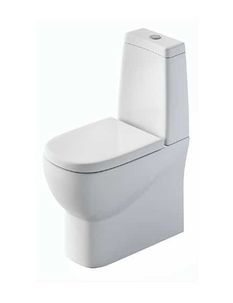 Унитаз компакт Infinity SL DM (2х реж. арм GEBERIT, дюропласт, soft close, clip up)