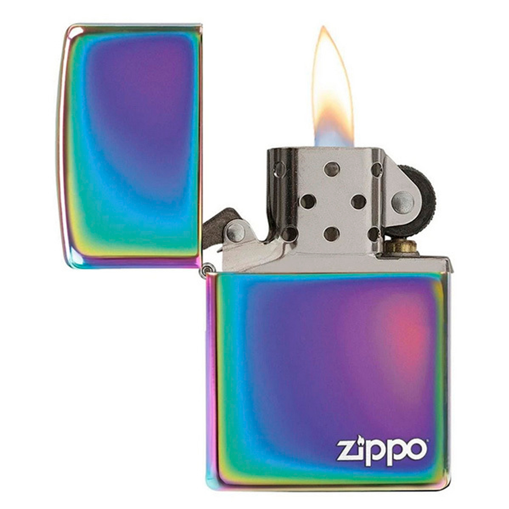 Зажигалка разноцветная Zippo с покрытием Spectrum Logo
