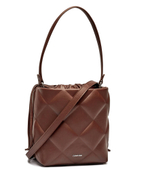 Сумка через плечо + поясная сумка DIAMOND QUILT Calvin Klein - коричневый(K60K612908)