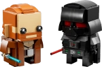 Конструктор LEGO BrickHeadz Star Wars 40547 Оби-Ван Кеноби и Дарт Вейдер