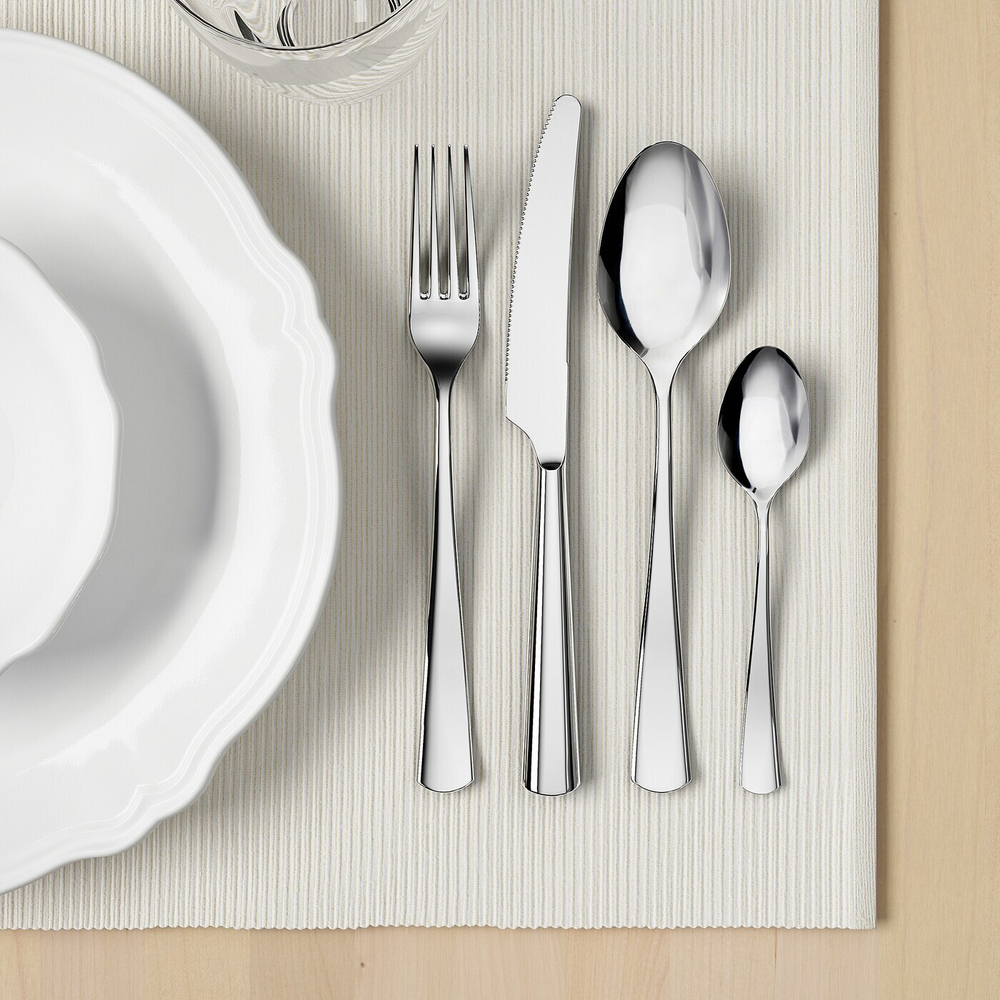 IKEA SEDLIG (ИКЕА СЕДЛИГ) — Набор столовых приборов, 24 предмета, нержавеющая сталь, фото 3