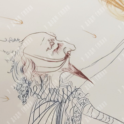 Дали Сальвадор. Сирано де Бержерак и Роксана. Бумага, литография, 1972