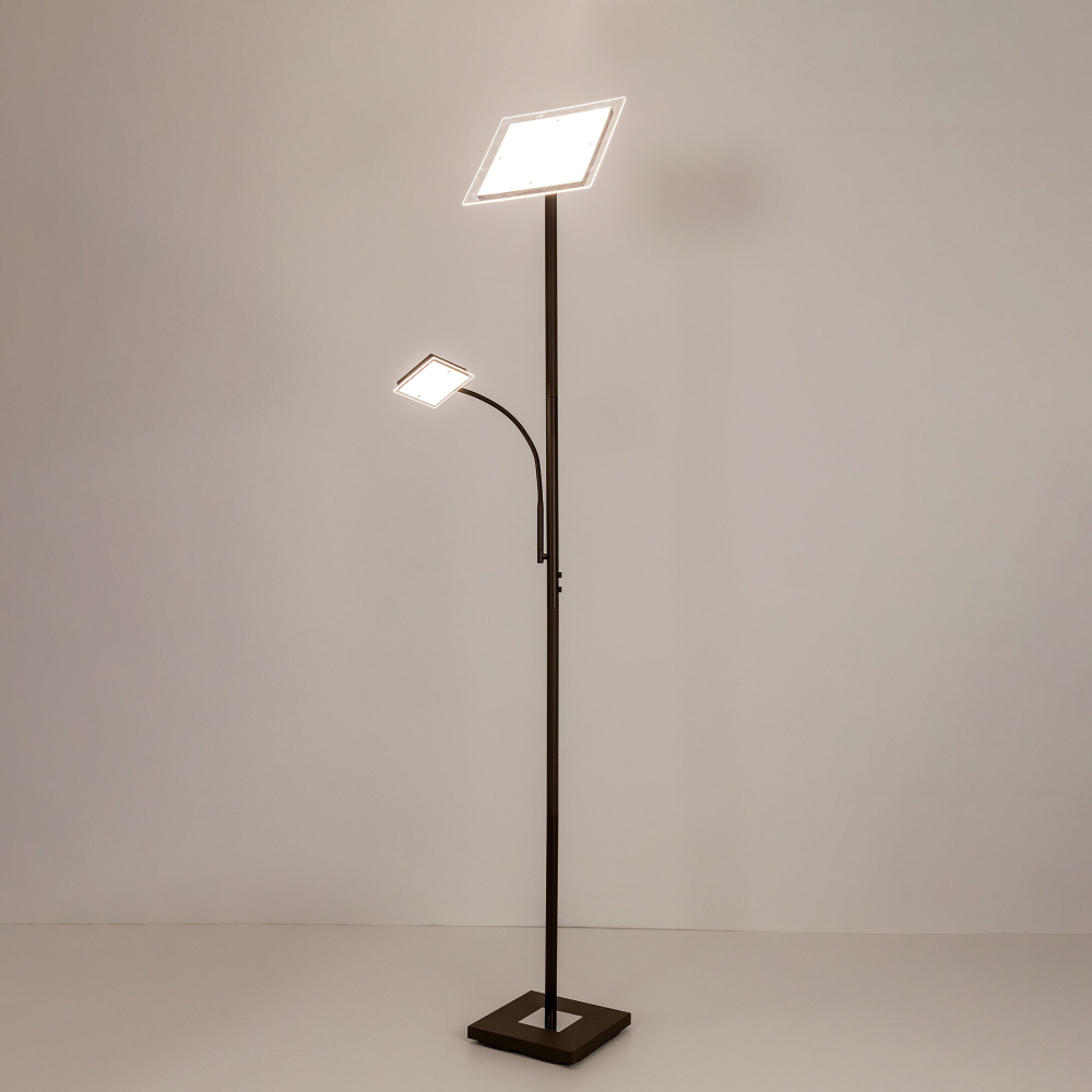 Citilux Харди CL802015 LED Торшер с диммером Кофейный