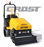 Виброкаток GROST VR3100D тандемный с отвалом - [2840 кг / Yanmar 3TNV88]