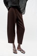 БРЮКИ BARREL ИЗ ЛЬНА — ZARA