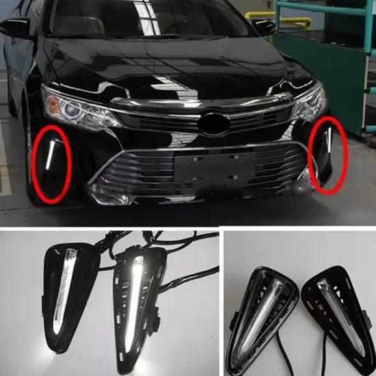 Дневные ходовые огни Тойота Камри V55 2015-2016 V9 type