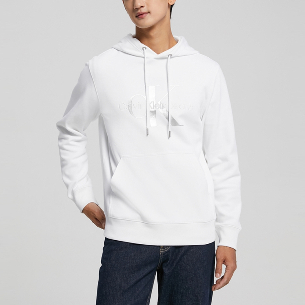 Худи Белая Calvin Klein Hoodie