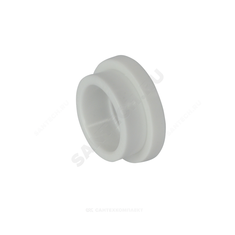 Бурт PP-R под фланец белый Дн 110 внутренняя пайка (D=134мм) VALFEX 10189110
