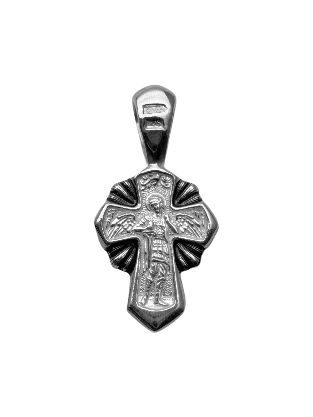 Крест из серебра/Чернение