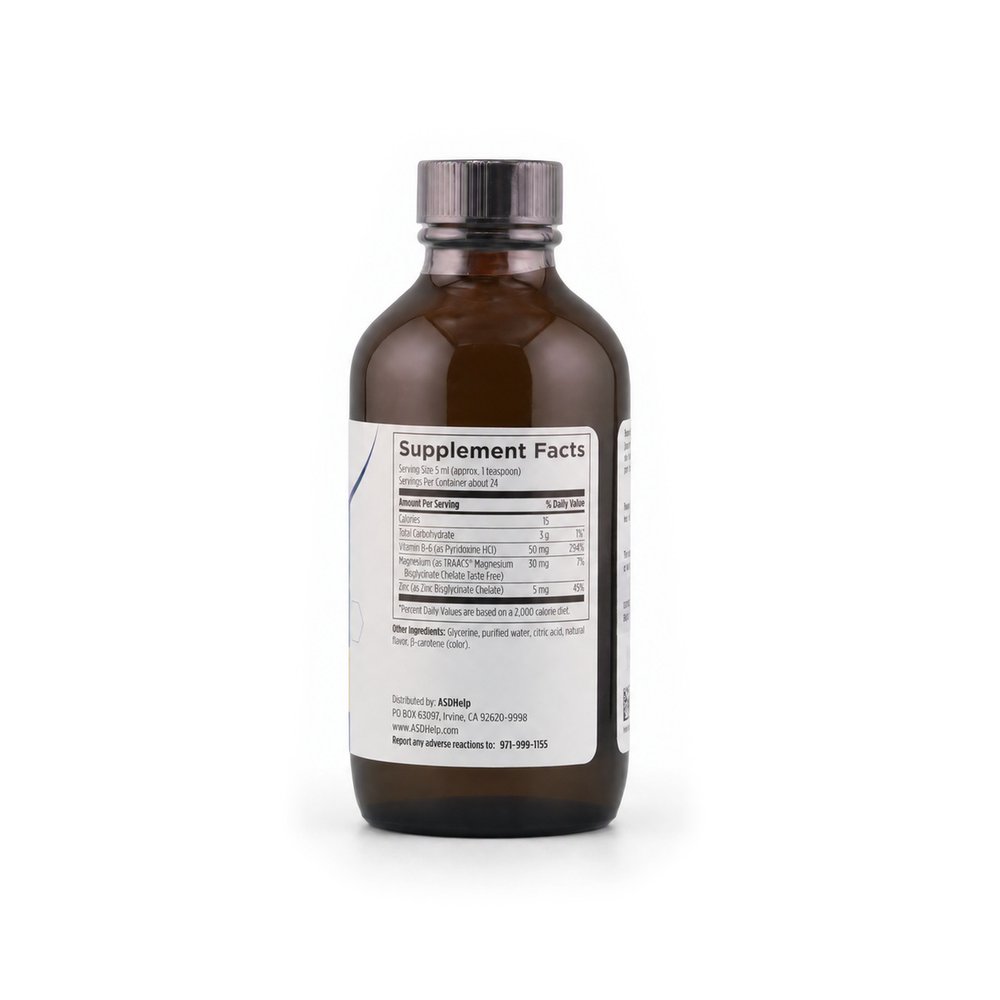 MAG + ZINC + B6 (118 mL) liquid