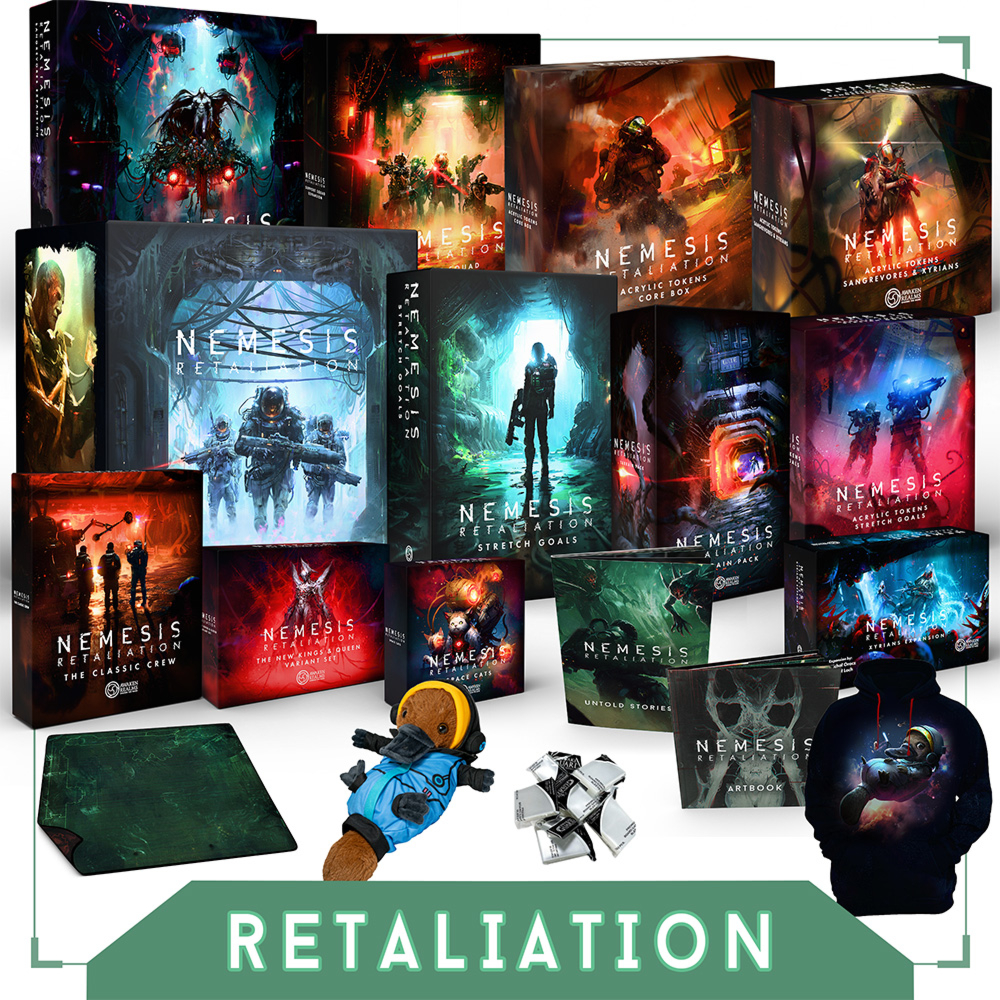 Nemesis Retaliation - настольная игра