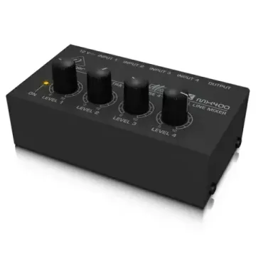 Behringer MX400 - микшер,4-канальный линейный, сверхкомпактный