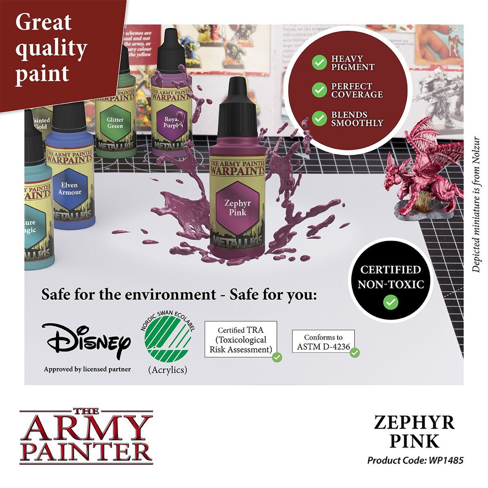 Warpaints Metallics: Zephyr Pink