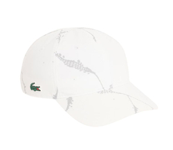 Теннисная кепка Lacoste Reflective Print - white