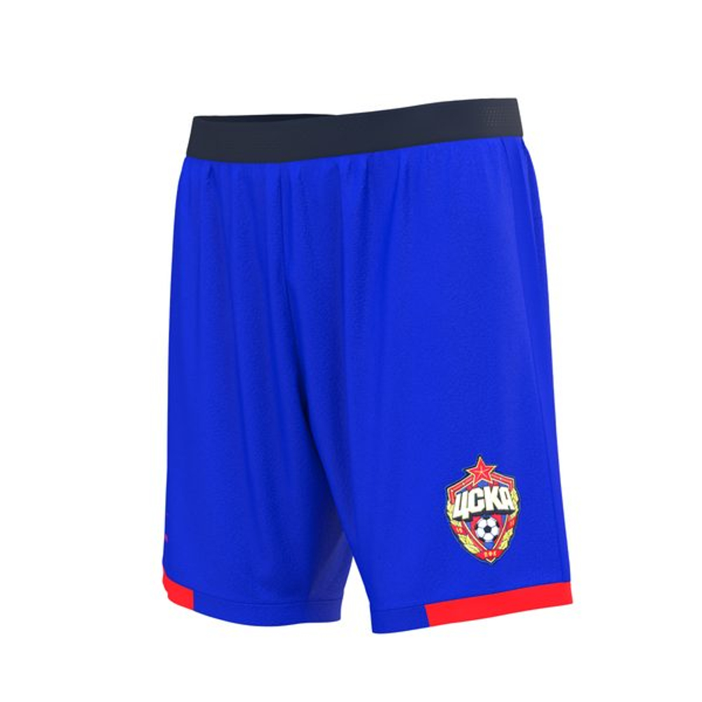 Шорты игровые CSKA Crown Knit Short — Academy blue/red
