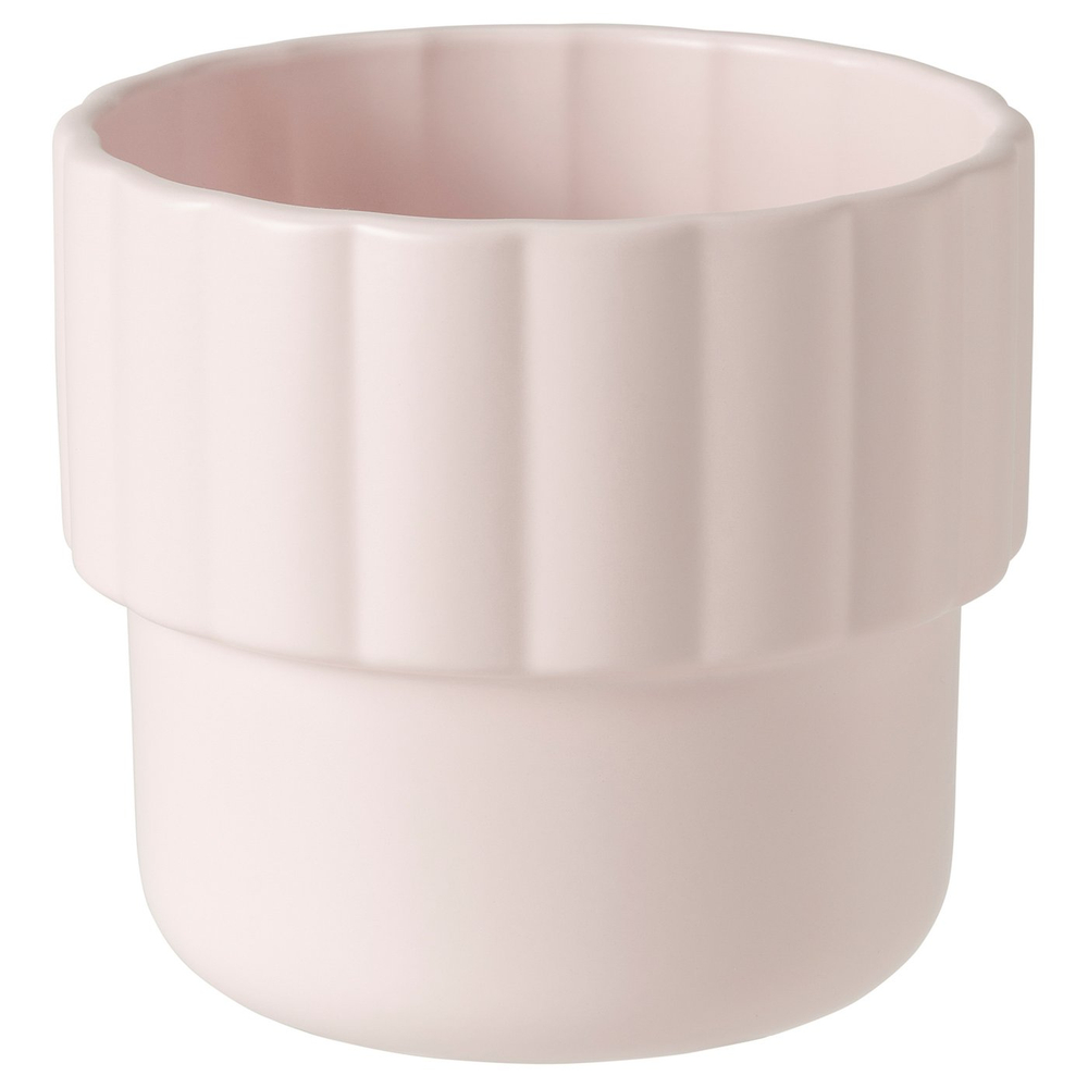 IKEA HÄNGSÄLG  (ИКЕА ХЭНГСЭЛГ)  -  Кашпо - светло-розовый 9 см