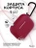 Чехол для Airpods Pro Gurdini прорезиненный soft touch c карабином Бордовый