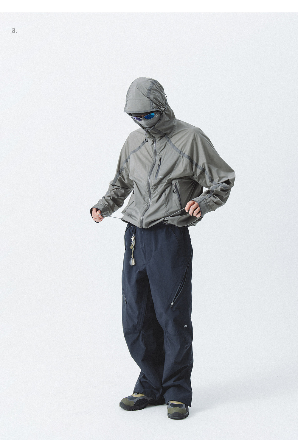 Куртка Nothomme BlueMonte Windbreaker серый