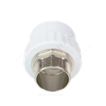 Муфта PP-R комбинированная белая Дн 50х2" НР под ключ VALFEX 10135150