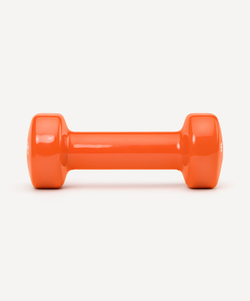 Гантель виниловая STARFIT DB-101 2 кг, оранжевый
