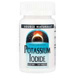 Source Naturals, йодид калия, 120 таблеток