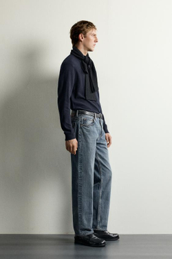 ZARA ДЖИНСЫ STRAIGHT FIT, ИНДИГО
