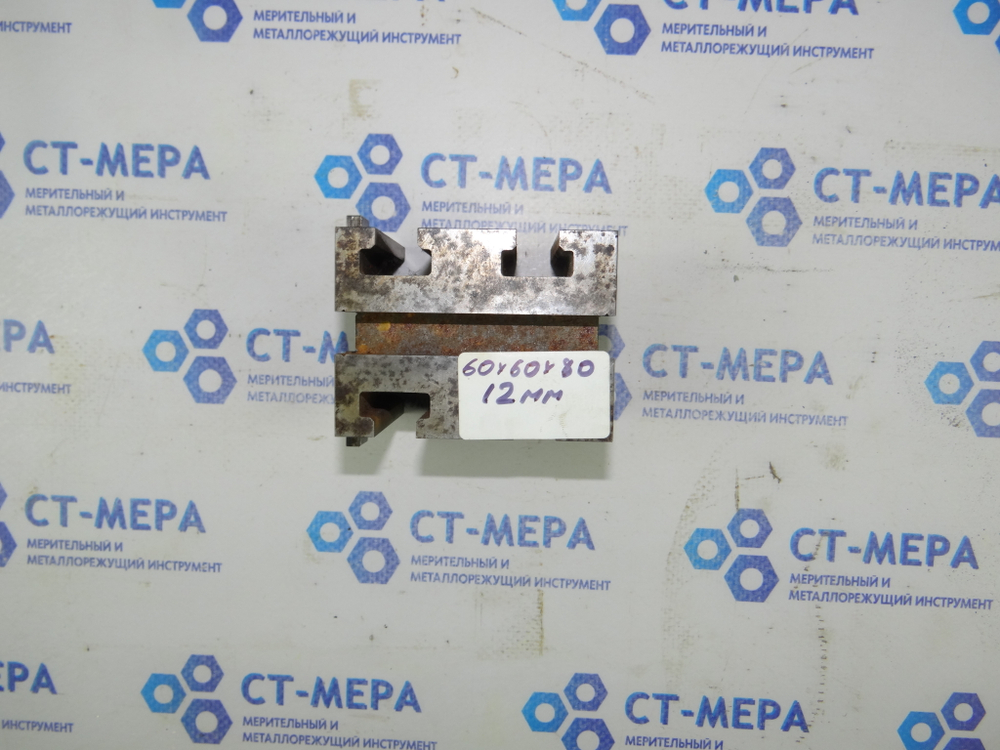 УСП Опора Квадратная 60х 60х 80 крепежная под паз 12мм (ДСП-18)