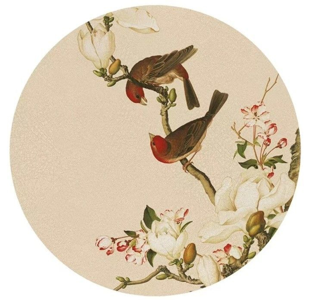 Коврик для кофемашины / кофеварки большой круглый 45x45