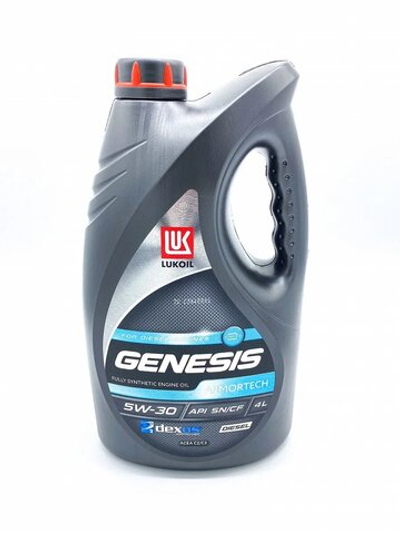 ЛУКОЙЛ GENESIS ARMORTECH DIESEL 5W30 Масло моторное синтетическое (4L)