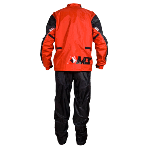 Купить Мотодождевик Раздельный MadBull Дождевик Raincoat Pro / Красный