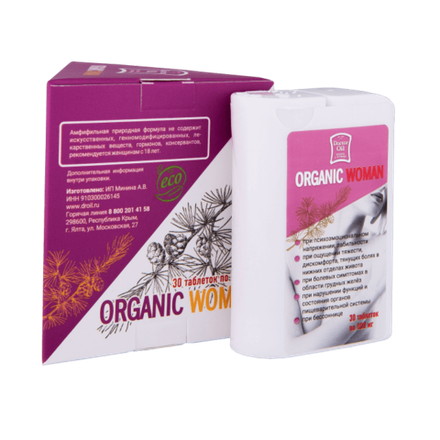 Биогенный полиактивный комплекс «Organic Woman» природная формула для женщин, Doctor Oil