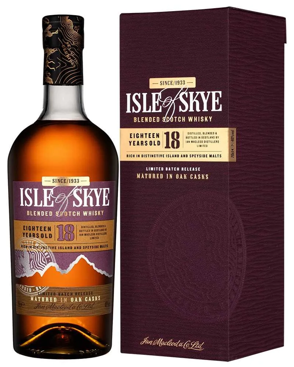 Виски Isle Of Skye 18 Years Old, 0.7 л.