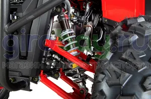 Бензиновый квадроцикл WHITE SIBERIA BARS 200CC PRO (Красный) фото №13