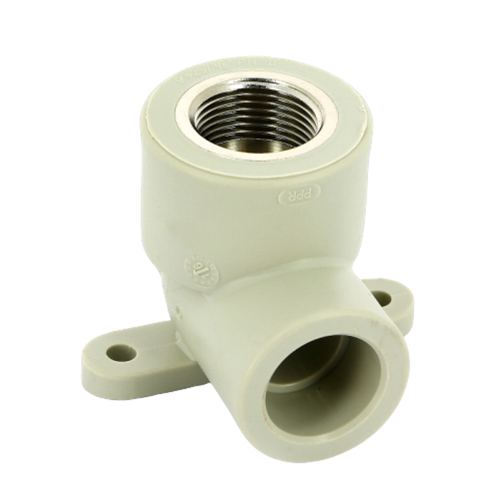 Уголок комбинированный с креплением FV-Plast 25x1/2" внутренняя резьба