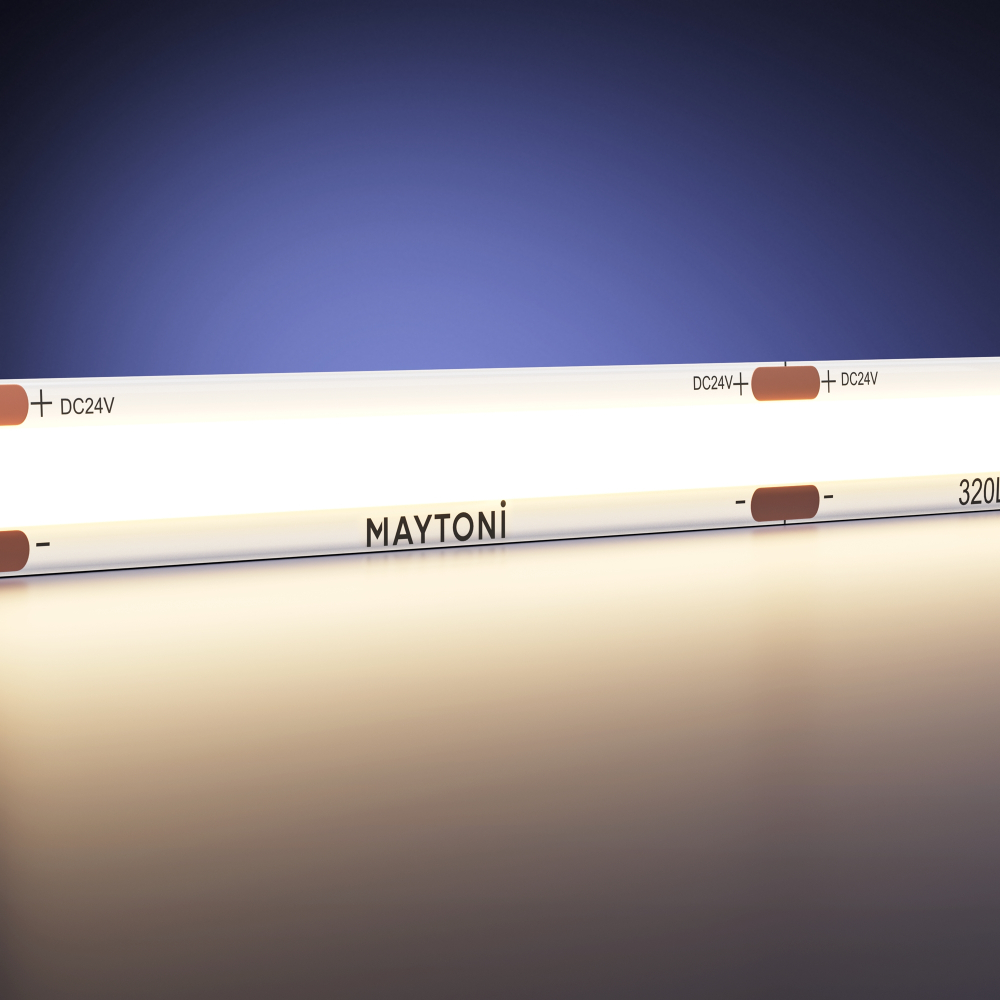 Светодиодная лента Maytoni Ultra 24В COB 8Вт/м 3000К 5м IP 20 201071