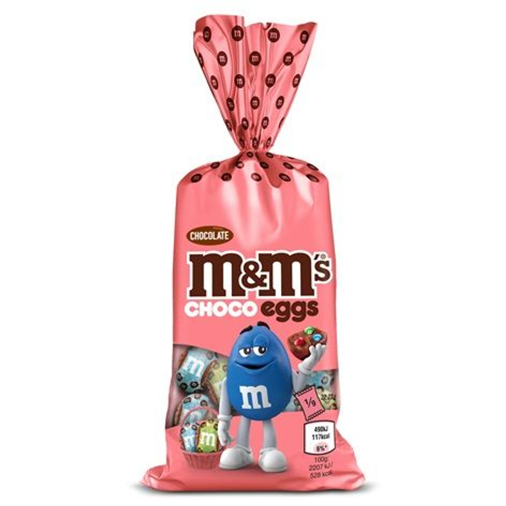 Шоколадные яйца M&M's 200 г (Из Финляндии)