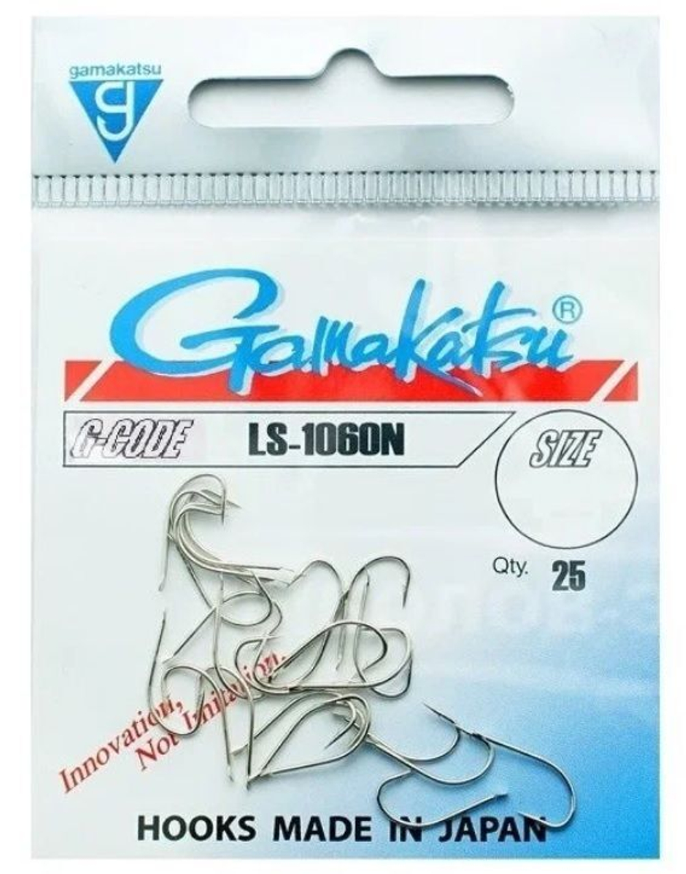Крючок рыболовный LS-1060N N/L №18 ( упк по 25шт)