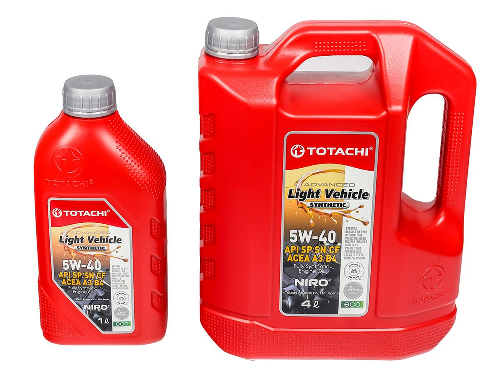 TOTACHI NIRO LV SN CF 5W40 Масло моторное синт. 4+1 АКЦИЯ