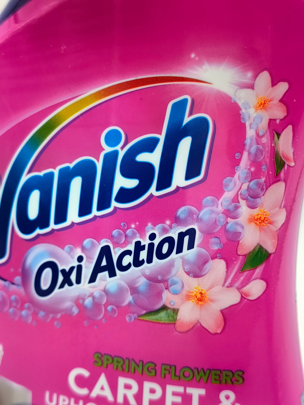 Пятновыводитель спрей Vanish для диванов, ковров и текстиля, с цветочным ароматом, 500 мл