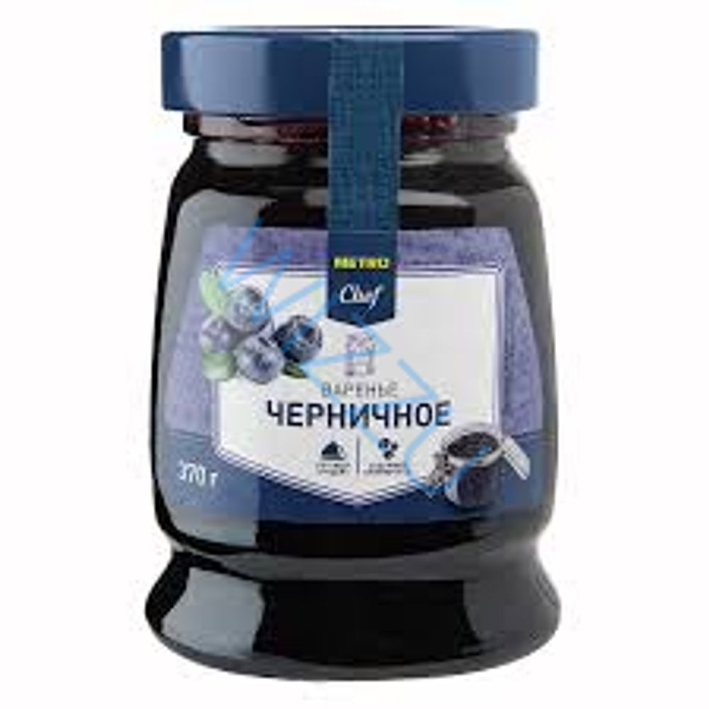 370Г ВАРЕНЬЕ METRO CHEF ЧЕРНИКА ДЕСЕРТНОЕ ДОМАШНЕЕ