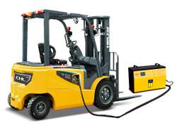 Электрический автопогрузчик CHL 1,8 т Li-Ion 80V/280Ah 4 опоры