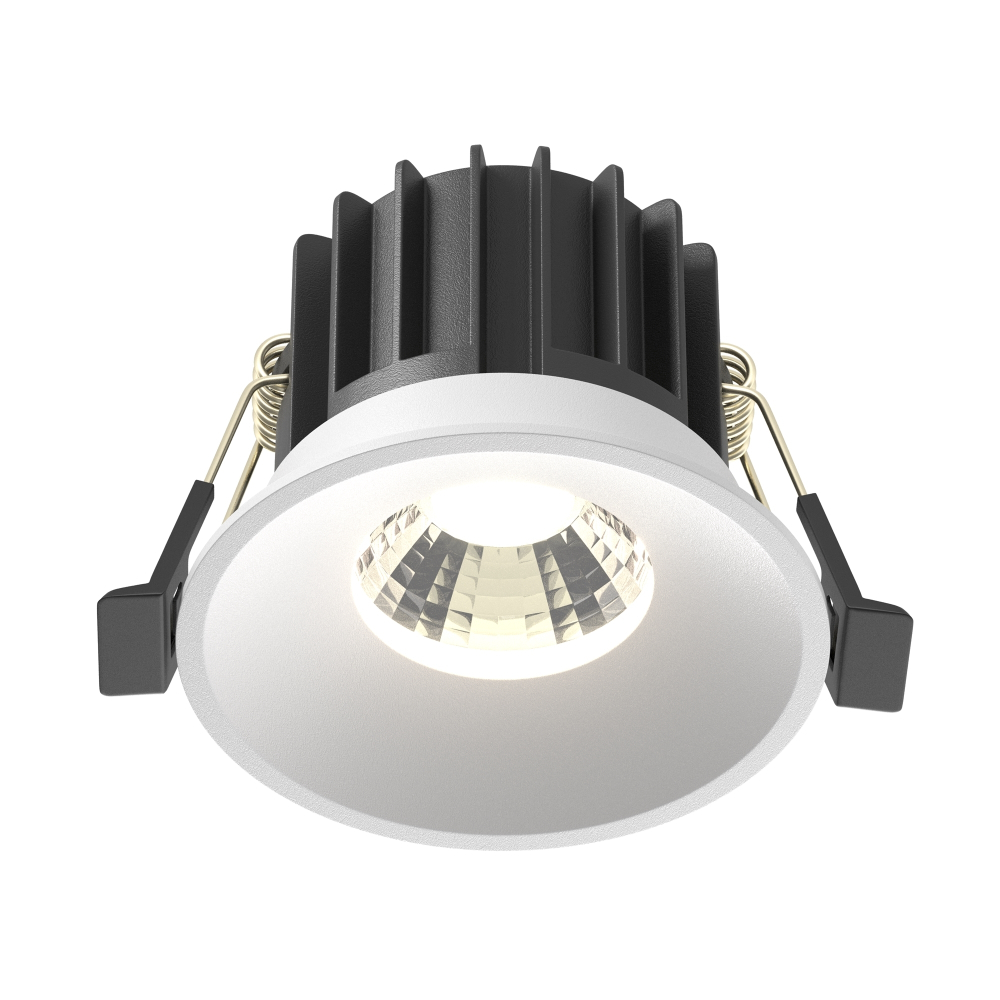 Встраиваемый светодиодный светильник Maytoni Round DL058-12W-DTW-W