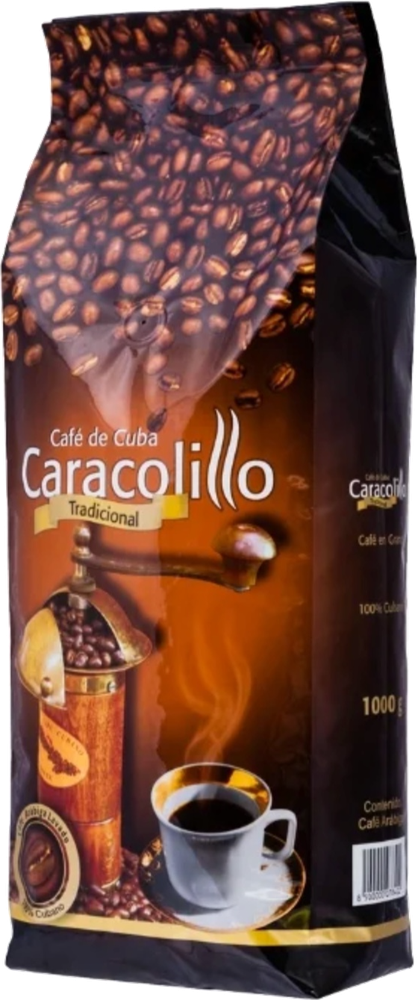 Кофе в зернах Caracolillo Cafe de Cuba 1 кг