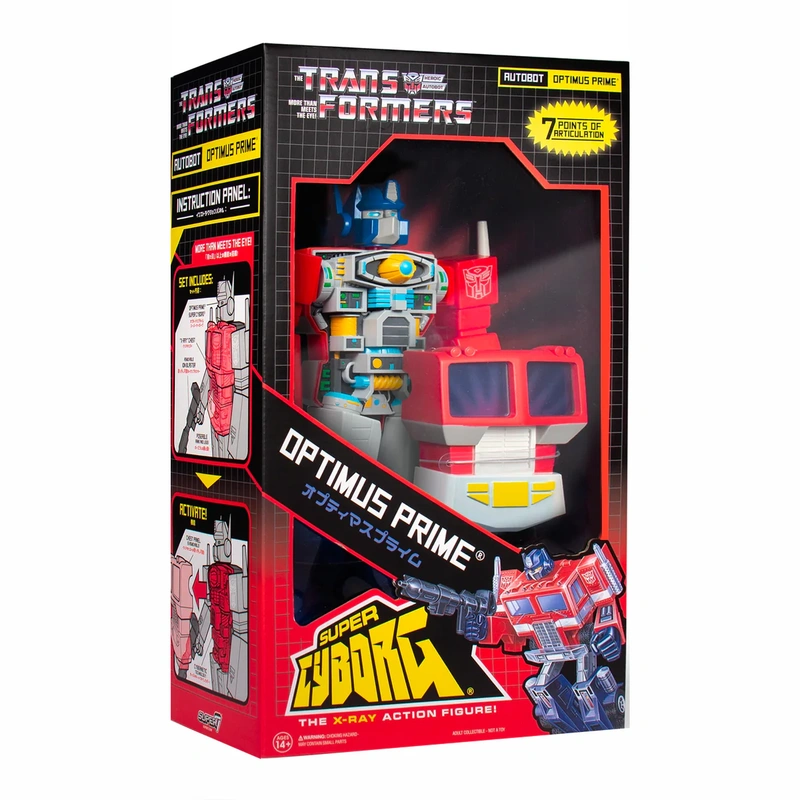 Фигурка Super7 - Transformers Super Cyborg - Optimus Prime (G1)