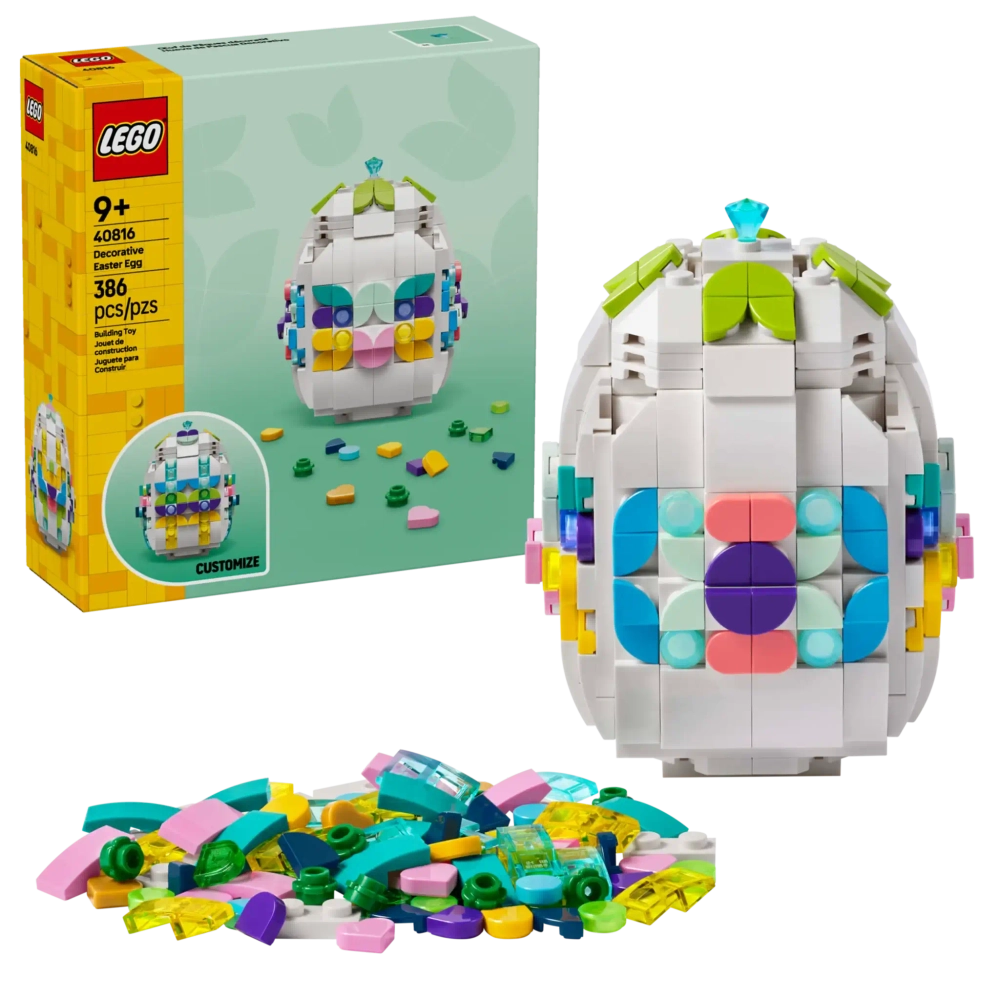 Конструктор LEGO 40816 Декоративное пасхальное яйцо