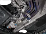 Выхлопная система с заслонками для BMW 4 Series F32 435i coupe 2.0T