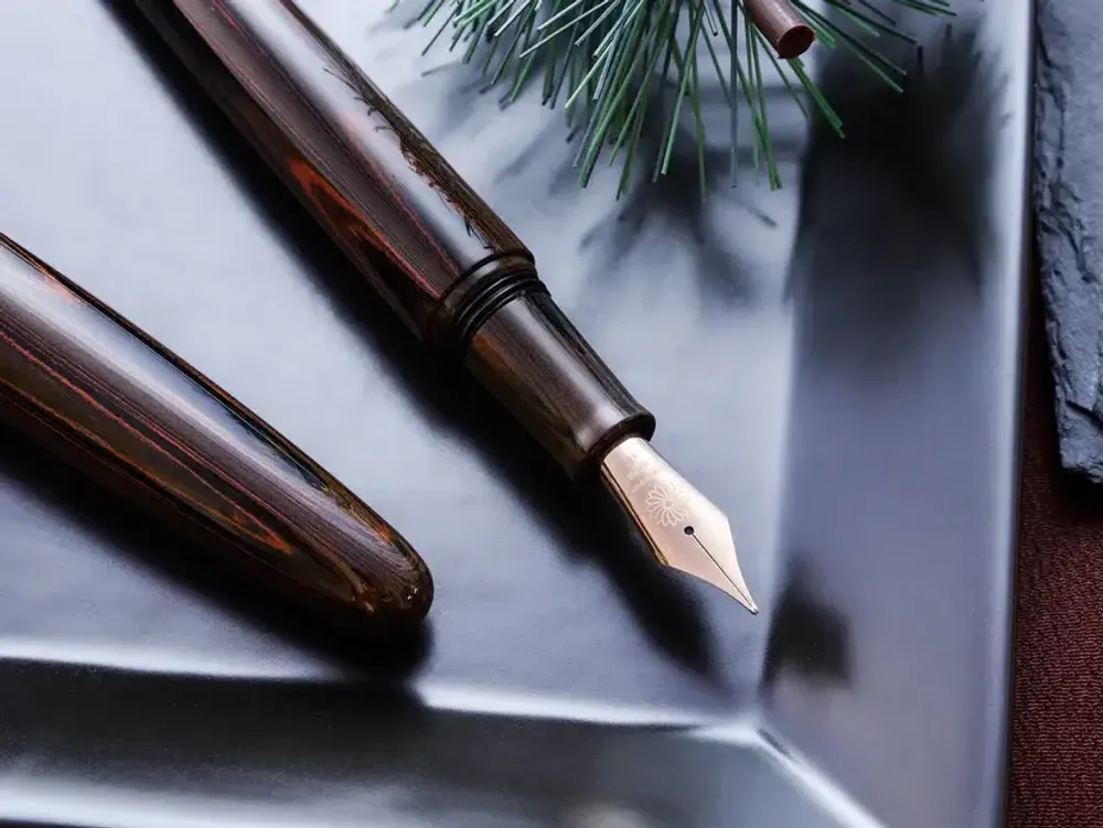 Перьевая ручка Wancher Dream Pen Makoto Ebonite с пером F (WA247) 4