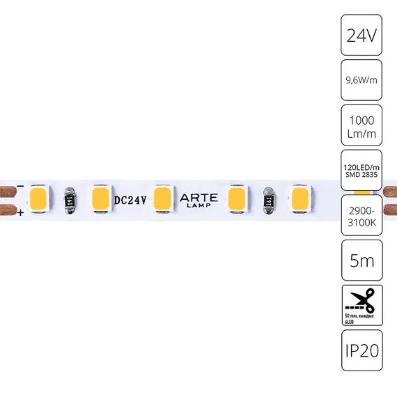 Светодиодная лента Tape A2412005-01-3K Arte Lamp